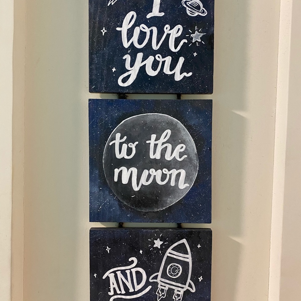 1/1 Handmade Acrylic Wall Art